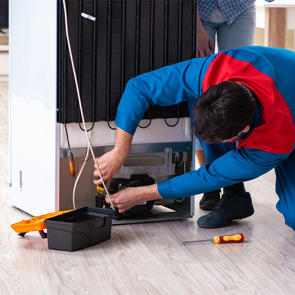 how much do you charge for refrigerator repair services in Hollowville New York